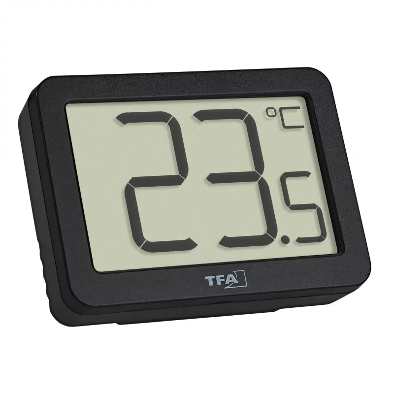 TFA Dostmann termo-higrometrs melns 95.2020.01