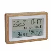 TFA Dostmann OAK bezvadu meteoroloģiskā stacija ar ozolkoka rāmi un āra sensoru 35.1167.54