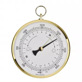 TFA Dostmann analogais barometrs ar misiņa gredzenu 29.4025.32