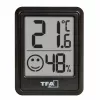 TFA Dostmann digitālais termo-higrometrs melns 30.5060.01.03