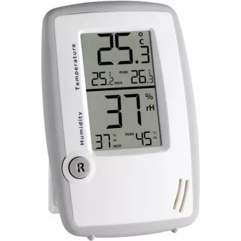 TFA Dostmann Thermo-Higrometrs 30.5015 – Iekštelpu temperatūras un mitruma monitors ar komforta zonas indikatoru