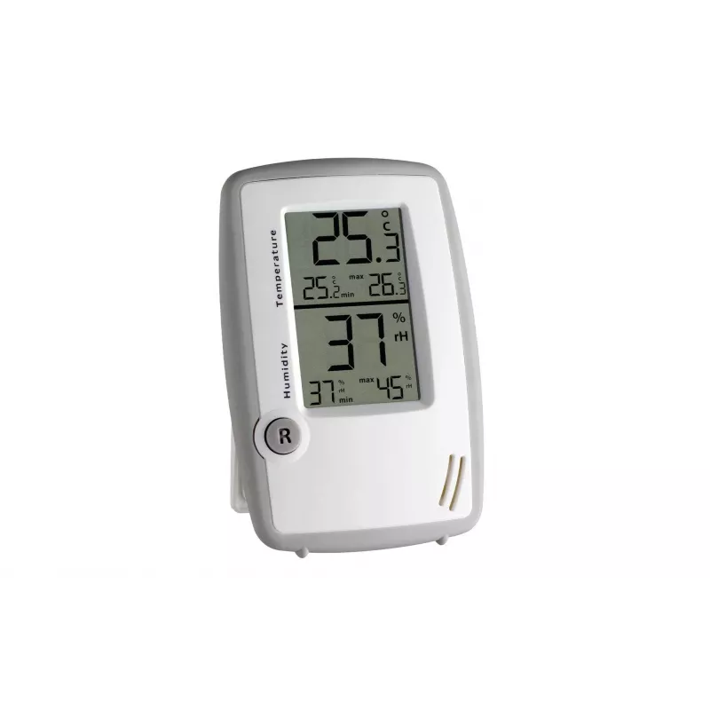 TFA Dostmann Thermo-Higrometrs 30.5015 – Iekštelpu temperatūras un mitruma monitors ar komforta zonas indikatoru