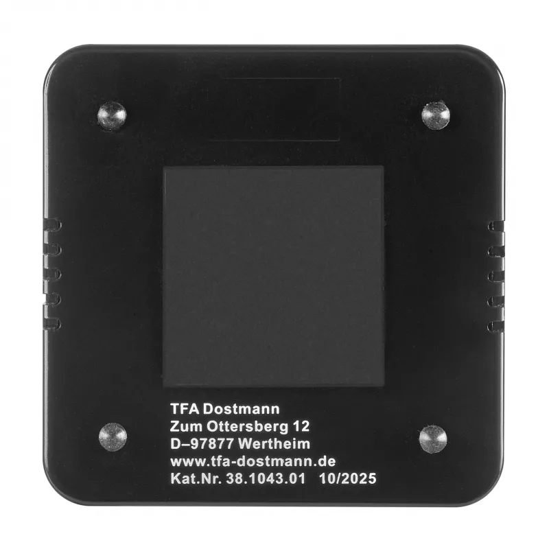 TFA Dostmann mehāniskais virtuves taimeris melns 38.1043.01