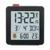 TFA Dostmann digitālais modinātājs melns (60.2566.01)