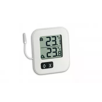 TFA Dostmann 30.1043.02 digitālais termo-higrometrs, balts