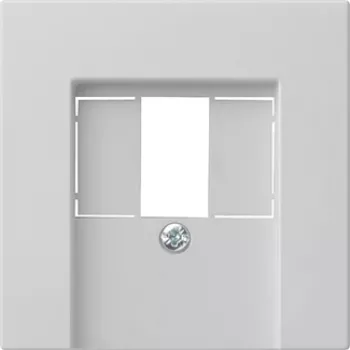 Gira System 55 vāciņš TAE un USB, pelēks 0276015