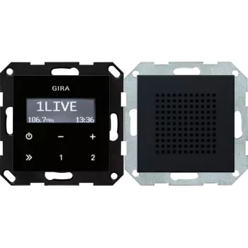 Gira 2280005 Iebūvējams FM RDS radio ar iebūvētu skaļruni