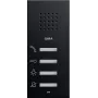 Gira Audio iekštelpu stacija 1250005 virsapmetuma System 55 melna