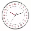 TFA Dostmann 60.3069.02 kvarca sienas pulkstenis 304 mm x 48 mm alumīnija