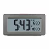 TFA Dostmann 60.2563.10 radio vadības modinātājpulkstenis, antracīta, divi modinātāji, DCF77, LCD, iekštelpu temperatūra
