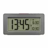 TFA Dostmann 60.2563.10 radio vadības modinātājpulkstenis, antracīta, divi modinātāji, DCF77, LCD, iekštelpu temperatūra