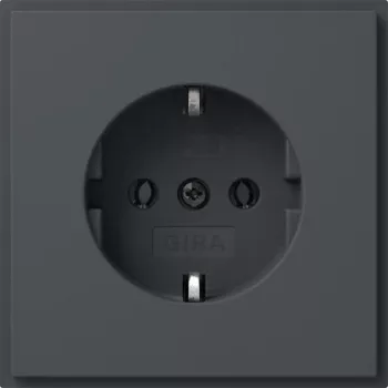 Gira TX_44 SCHUKO kontaktligzdas ieliktnis, antracīta 418867