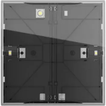 Gira Tastsensor 4 Komfort 1-gang OneKNX KNX spiedpoga ar displeju, antracīta 534100
