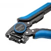 GEDORE CrimpMax 3608150 profesionālās presēšanas knaibles izolētiem kabeļu uzgaļiem un savienotājiem, 0,5-6,0 mm² (AWG 20-10), 230 mm, trapecveida prese, sprūdrata mehānisms ar ātro atbrīvošanu 3416437