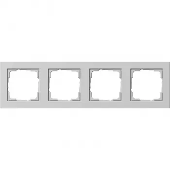Gira Standard 55 rāmis 4 moduļiem, pelēks 021437