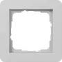 Gira E2 rāmis 1 vietas E1 pelēks matēts 0211154