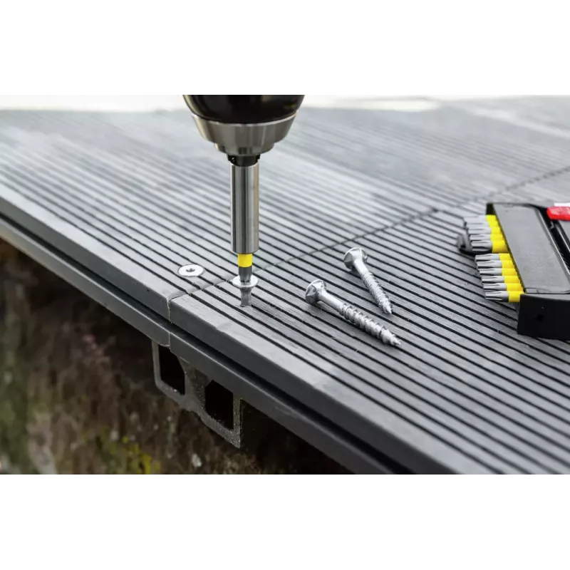 Wiha 42304 Torx uzgalis T25 x 25 mm, 25 gab., 1/4 collu sešstūra stiprinājums, molibdēna-vanādija tērauds