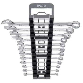 Wiha 45321 kombinēto uzgriežņu atslēgu komplekts, 13 gab., 6-22 mm
