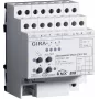 GIRA Žalūziju/ruļļu aktuators 2 kanālu 230 V AC KNX/EIB DIN sliedei 215200
