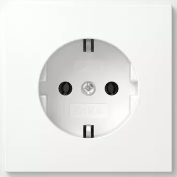 Gira TX_44 Schuko kontaktligzda 1 vietas iegremdēta 16 A 250 V tīri balta spīdīga 418866