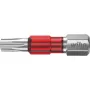 Wiha 7015TY T30 x 29 mm Torx uzgalis, 1/4 collu sešstūra stiprinājums, 25 gabalu iepakojums 42550
