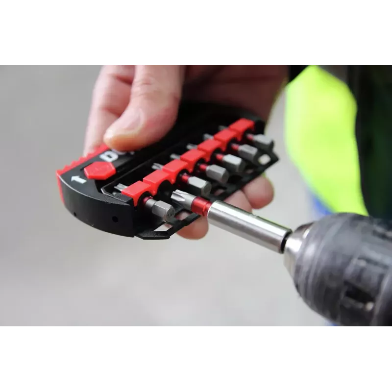 Wiha 7015TY T30 x 29 mm Torx uzgalis, 1/4 collu sešstūra stiprinājums, 25 gabalu iepakojums 42550
