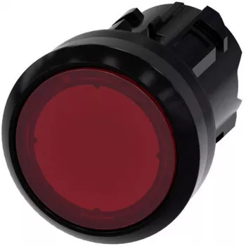 Siemens SIRIUS ACT spiedpogas aktulators 22mm apaļš sarkans momentānais 3SU1001-0AD20-0 3SU10010AD200AA0