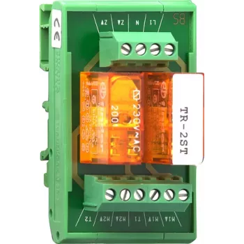 GIRA Izolācijas relejs 086100 Žalūziju/Rullo aizkaru vadībai DIN sliedei 230V AC 2NO