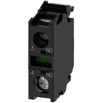 SIEMENS SIRIUS ACT 3SU1400-1AA10-1LA0 Kontaktu modulis, 1 NO, skrūvju spailes, grīdas montāža
