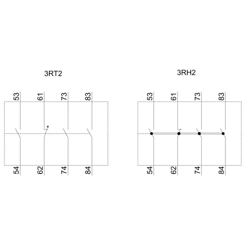 Siemens SIRIUS palīgkontaktu bloks 3NO+1NC, priekšējā montāža 3RH2911-2XA31-0MA0