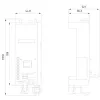 Siemens SIRIUS savienojuma modulis 3RV2 automātslēdžiem un 3RT2 kontaktorim, S00/S0, 3RV2917-7AA00
