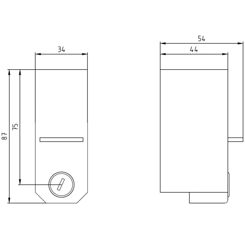 Siemens SIRIUS spaiļu pārsegs 3TX65263B caurspīdīgs
