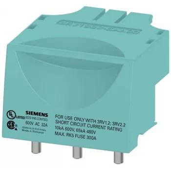 Siemens SIRIUS 3RV19275AA00 savienojuma modulis 3RV2 motoru startera aizsargiem un 3RT2 kontaktoriem, izmērs S0, 3 polu