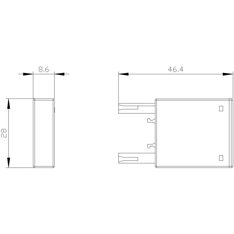 Siemens 3RT29161CC00 pārsprieguma slāpētājs, varistors, 48-127V AC / 70-150V DC, SIRIUS 3RT2 S0 kontaktoriem