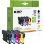 KMP MULTIPACK B78V saderīgu tintes kasetņu komplekts - melna, ciāna, fuksīna, dzeltena - Brother DCP-6690CW, MFC-5890CN, MFC-5895CW, MFC-6490CW, MFC-6890CDW