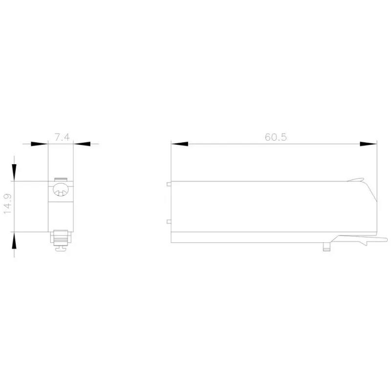 Siemens 3ZY1122-1BA00 spaiļu bloks, 6 gabali