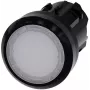 Siemens SIRIUS ACT apgaismojams spiedpogas priekšējais elements, balts, 22 mm, plastmasa 3SU1001-0AA60-0AA0