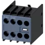 Siemens palīgkontaktu bloks 3RH2911-1HA20, 2 NO, priekšējā montāža, skrūvju spailes