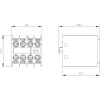 Siemens 3RH2911-1XA31-0MA0 palīgkontaktu bloks, 3NO+1NC, priekšējā montāža, skrūvju spailes