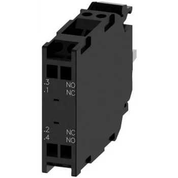 SIEMENS SIRIUS ACT kontaktu modulis 3SU1400-1AA10-3FA0, 1NO+1NC, skrūvju spailes