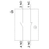 SIEMENS SIRIUS ACT kontaktu modulis 3SU1400-1AA10-3FA0, 1NO+1NC, skrūvju spailes