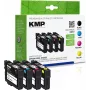 KMP MULTIPACK E201V - 4 gab. komplekts - melna, dzeltena, ciāna, fuksīna - saderīgas - tintes kasetnes (Epson 603XL alternatīva) (1650,4005)