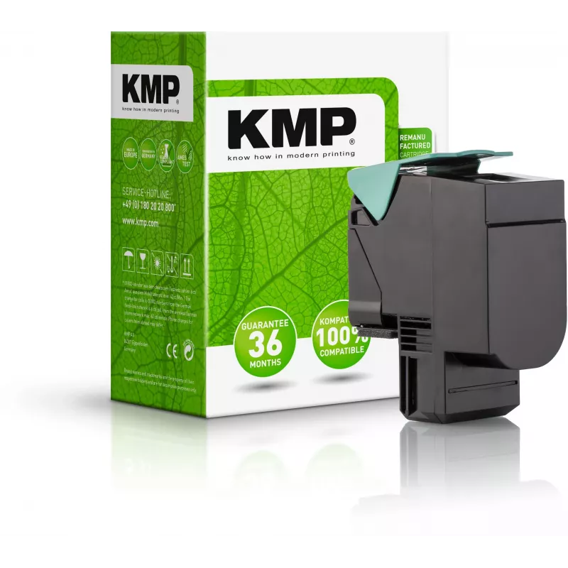 KMP 3930,0009 saderīga dzeltenā tonera kasetne Lexmark 71B0040 - 2300 lappuses