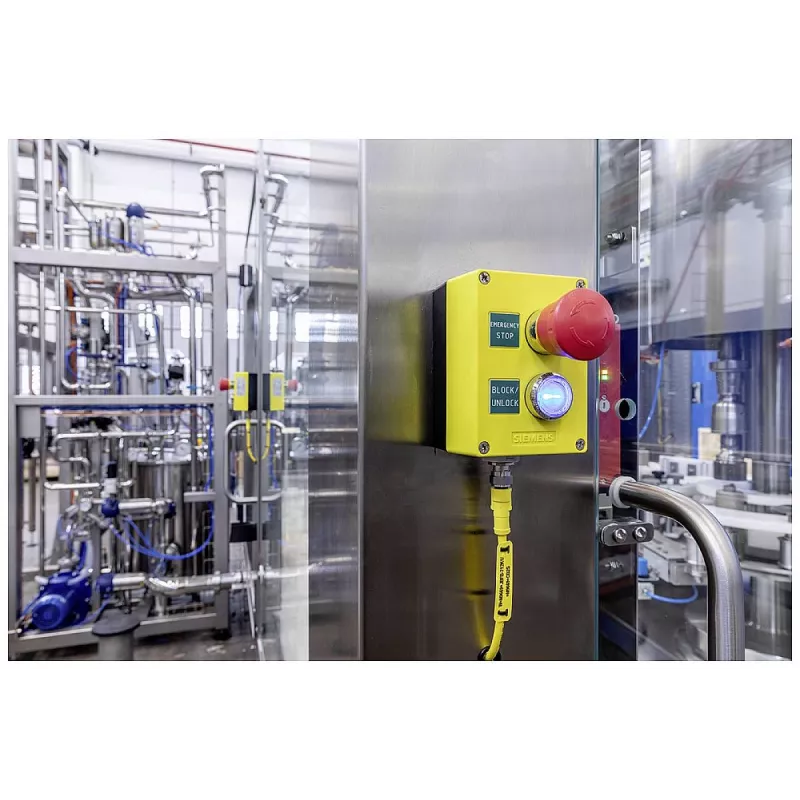SIEMENS SIRIUS ACT tukšs korpuss 22 mm vadības elementiem, melns plastmasas, 1 vadības punkts, IP66/IP67/IP69K 3SU18510NB002AA2
