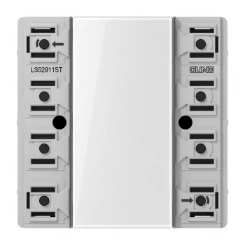 Jung KNX spiedpogas sensoru modulis 1-kanāla universālais LS 52911 ST