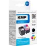 KMP MULTIPACK H135V - 2 gab. melnas un trīskrāsu tintes kasetnes (alternatīva HP 301XL)