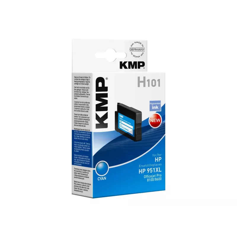 KMP PRINTTECHNIK tintes kasetne, aizstāj HP 951XL-CN046AE (1723,4003)