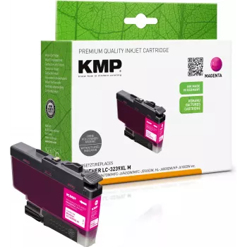 KMP magenta tintes kārtridžs, saderīgs ar Brother LC-3239XLM (1543,4006)
