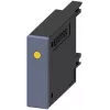 Siemens varistors ar LED, 24-48V AC/12-24V DC, SIRIUS kontaktorēm S00/S0, spraudņa tipa, 3RT29161JJ00