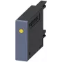 Siemens varistors ar LED, 24-48V AC/12-24V DC, SIRIUS kontaktorēm S00/S0, spraudņa tipa, 3RT29161JJ00